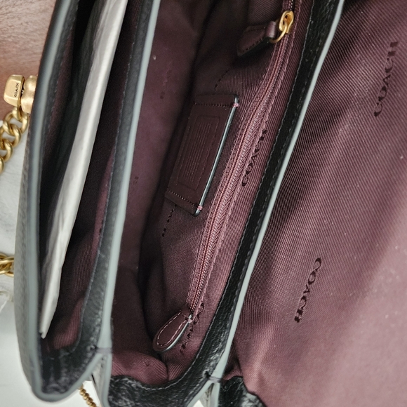 Coach Cassie 19 NWT Black - Picture 6 of 8